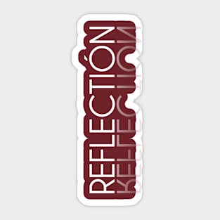 Reflection Sticker